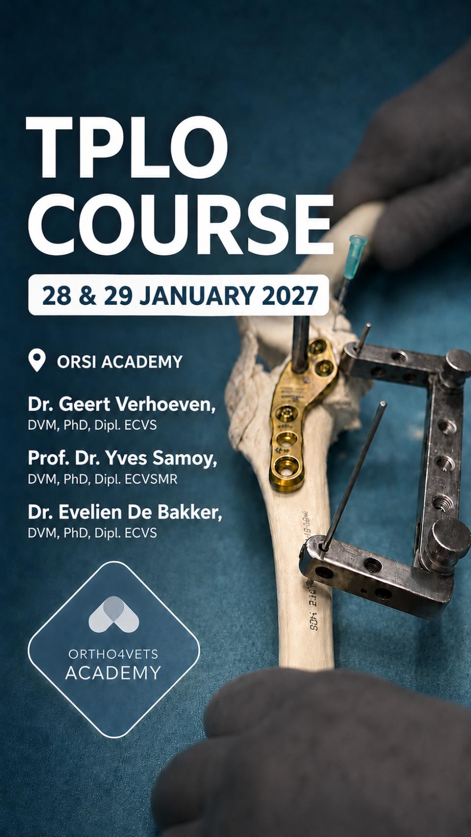 🦴 TPLO Course